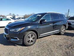 Salvage cars for sale at Hillsborough, NJ auction: 2017 Infiniti QX60