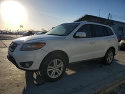 Salvage cars for sale at Corpus Christi, TX auction: 2012 Hyundai Santa FE Limited