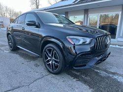 Salvage cars for sale at North Billerica, MA auction: 2021 Mercedes-Benz GLE Coupe AMG 53 4matic