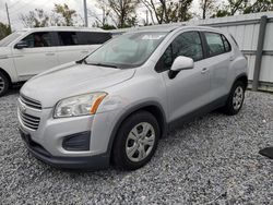 Salvage cars for sale at Riverview, FL auction: 2016 Chevrolet Trax LS