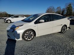 Salvage cars for sale at Concord, NC auction: 2016 Toyota Prius