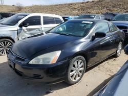 Salvage cars for sale at Littleton, CO auction: 2007 Honda Accord EX