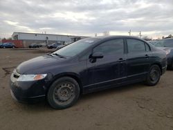 Salvage cars for sale at New Britain, CT auction: 2008 Honda Civic LX