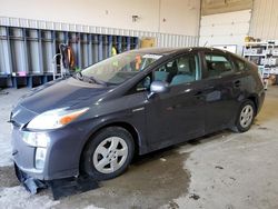 Salvage cars for sale at Candia, NH auction: 2010 Toyota Prius