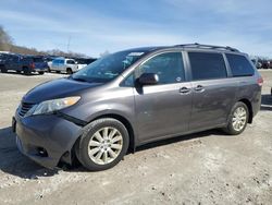 Toyota Sienna le salvage cars for sale: 2012 Toyota Sienna LE