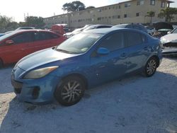 Salvage cars for sale at Opa Locka, FL auction: 2012 Mazda 3 I