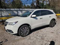 Salvage cars for sale at Greenwell Springs, LA auction: 2015 Acura MDX Technology