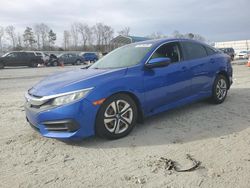 Salvage cars for sale at Spartanburg, SC auction: 2016 Honda Civic LX