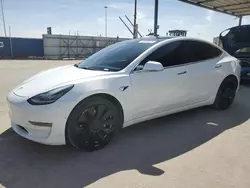 Salvage cars for sale from Copart Anthony, TX: 2019 Tesla Model 3