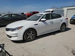 Salvage cars for sale at Kansas City, KS auction: 2016 KIA Optima LX