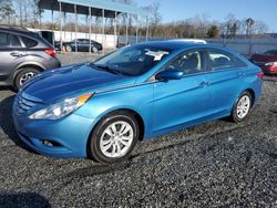 Salvage cars for sale at Spartanburg, SC auction: 2012 Hyundai Sonata GLS