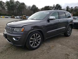 2018 Jeep Grand Cherokee Overland en venta en Mendon, MA