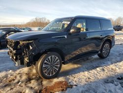 Salvage cars for sale at Central Square, NY auction: 2025 Infiniti QX80 Sensory