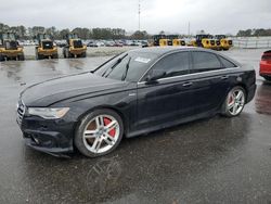 Audi a6 salvage cars for sale: 2016 Audi A6 Premium Plus