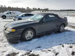 Salvage cars for sale at Windham, ME auction: 1996 Ford Mustang