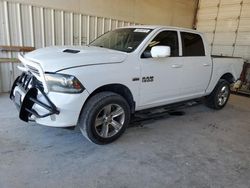 Salvage trucks for sale at Abilene, TX auction: 2016 Dodge RAM 1500 Sport