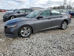 Salvage cars for sale at Wayland, MI auction: 2020 Honda Accord LX