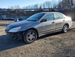 Salvage cars for sale at Marlboro, NY auction: 2006 Honda Accord EX