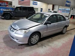 Honda salvage cars for sale: 2005 Honda Civic LX