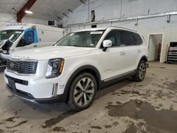 Salvage cars for sale at Center Rutland, VT auction: 2021 KIA Telluride S