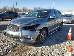 Carros salvage a la venta en subasta: 2017 Infiniti QX60