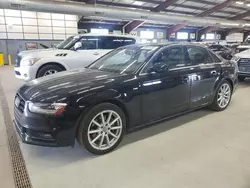 Salvage cars for sale at East Granby, CT auction: 2015 Audi A4 Prestige