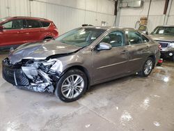 Salvage cars for sale at Franklin, WI auction: 2017 Toyota Camry LE