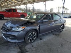 Salvage cars for sale at Cartersville, GA auction: 2017 Honda Accord EXL