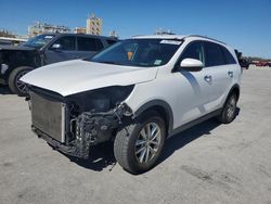 Salvage SUVs for sale at auction: 2016 KIA Sorento LX