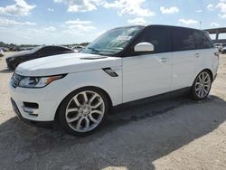 Land Rover salvage cars for sale: 2017 Land Rover Range Rover Sport HSE