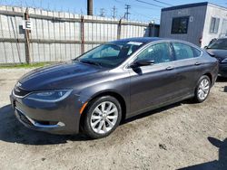 Carros salvage a la venta en subasta: 2016 Chrysler 200 C