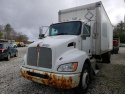 Salvage trucks for sale at West Warren, MA auction: 2017 Kenworth Construction T270