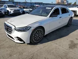 Salvage cars for sale at Los Angeles, CA auction: 2022 Mercedes-Benz S 580 4matic