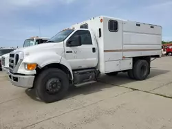 Salvage trucks for sale at Sacramento, CA auction: 2011 Ford F750 Super Duty