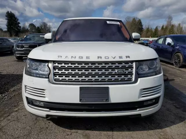 2016 Land Rover Range Rover HSE