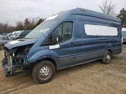 Salvage trucks for sale at Pennsburg, PA auction: 2023 Ford Transit T-250