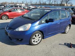 Salvage cars for sale at Bridgeton, MO auction: 2009 Honda FIT Sport