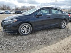 Chevrolet salvage cars for sale: 2018 Chevrolet Cruze LT