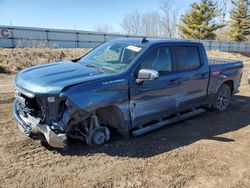 Salvage cars for sale at Davison, MI auction: 2024 Chevrolet Silverado K1500 LT-L