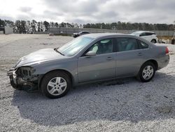 Chevrolet salvage cars for sale: 2007 Chevrolet Impala LS