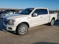 Salvage cars for sale at Grand Prairie, TX auction: 2019 Ford F150 Supercrew