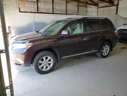 Toyota Highlander Base salvage cars for sale: 2012 Toyota Highlander Base