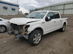 Salvage cars for sale at Albuquerque, NM auction: 2016 Ford F150 Supercrew