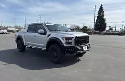 Ford F150 salvage cars for sale: 2017 Ford F150 Raptor