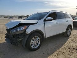 Salvage cars for sale at San Antonio, TX auction: 2016 KIA Sorento LX