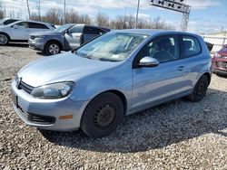 Salvage cars for sale at Columbus, OH auction: 2011 Volkswagen Golf