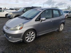 Salvage cars for sale at Sacramento, CA auction: 2008 Honda FIT Sport