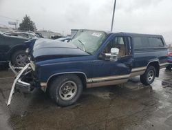 Salvage cars for sale at Moraine, OH auction: 1993 Chevrolet GMT-400 C1500