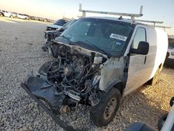 Salvage trucks for sale at Temple, TX auction: 2017 Chevrolet Express G2500