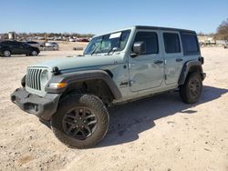 Salvage cars for sale at Oklahoma City, OK auction: 2024 Jeep Wrangler Sport